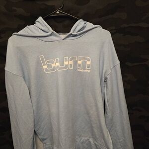 Burn Boot Camp Blue Hoodie